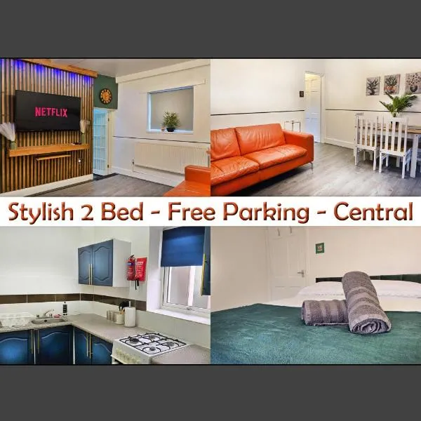 Spacious Entire House with Free Parking Perfect for Relocators Contractors and Long Term Stays，位于贝里的酒店