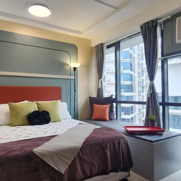 22e BGC Unit 3 mins Walk to The Venice Grand Canal Mall Pet Friendly，位于马尼拉的酒店