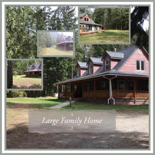 Family Vacation Home in Bella Coola,位于Hagensborg的酒店