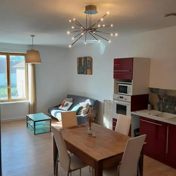 Logement indépendant au cœur d'une ferme，位于Blandin的酒店