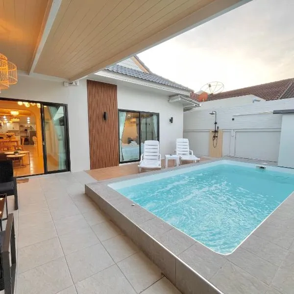 New Love Is Pool Villa, Modern 3BR Pool Villa Cozy Style，位于苏梅岛的酒店