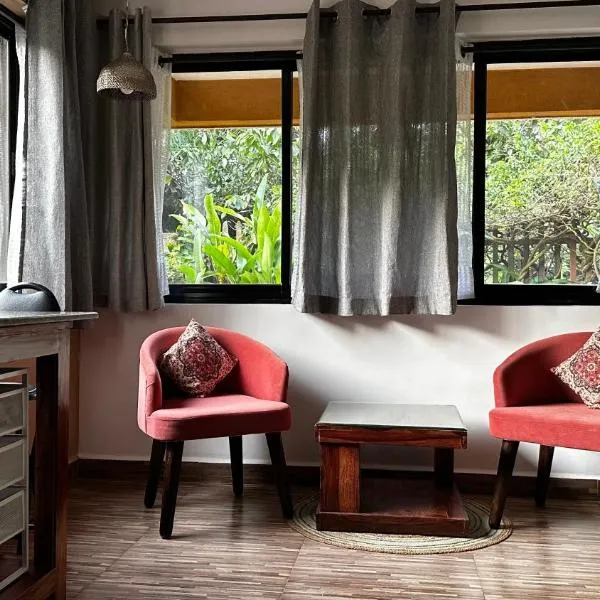 The Burrow in South Goa.，位于达波林的酒店