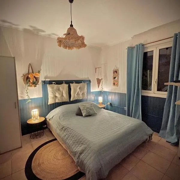 Cascade et Paille-en-queue - Studio，位于埃勒堡的酒店