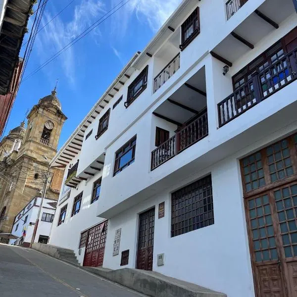 Casa Candelaria Hotel，位于Machetá的酒店