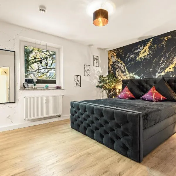 Stilvolles Wohlfühl-Apartment mit Balkon，位于奥格斯堡的酒店