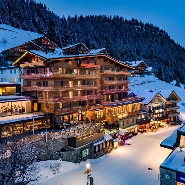 Eiger Mürren Swiss Quality Hotel，位于米伦的酒店