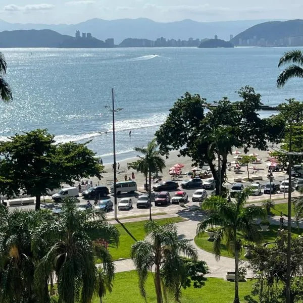 Apê pé na areia，位于桑托斯的酒店