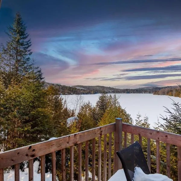 Le P'tit Bonheur - Plage avec embarcations，位于Sainte-Lucie-de-Doncaster的酒店