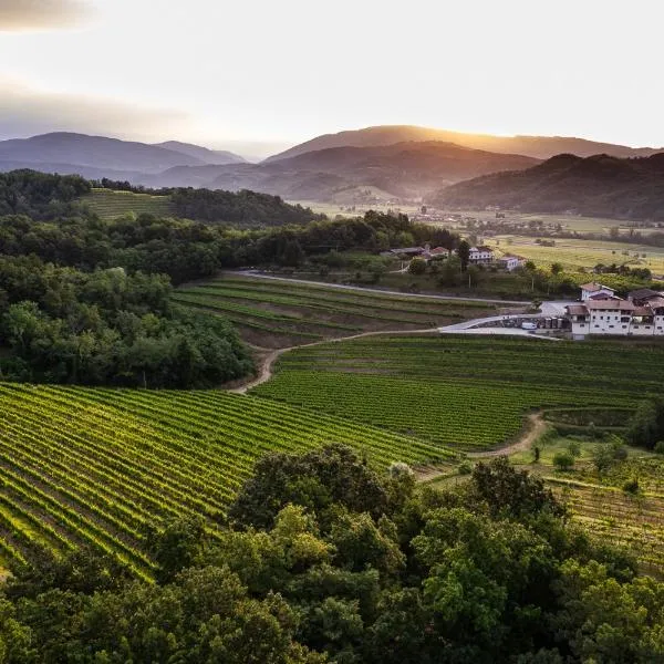 Vie D'Alt Wine and Rooms，位于Prepotto的酒店