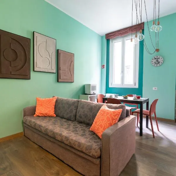 Bilocale moderno Centrale-Isola-Garibaldi, 4 posti, WiFi veloce, Metro a 2 minuti，位于米兰的酒店