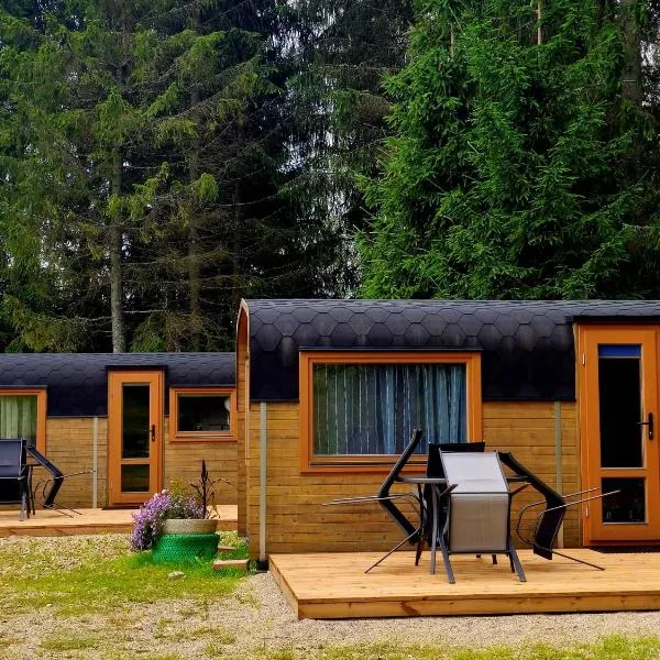 Brīvdienu namiņi Kalnozoli，位于Indrāni的酒店