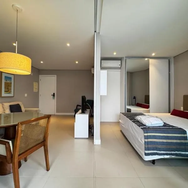 Unique Residence Apartamento Executivo próximo a praia com garagem，位于桑托斯的酒店