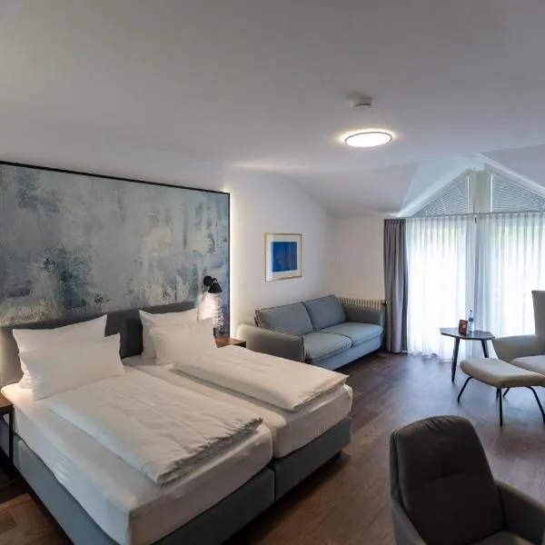 黑尔茨酒店，位于莱茵河畔凯尔的酒店