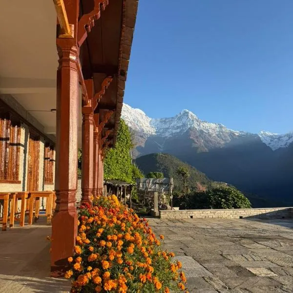 RJ Boutique Hotel - Ghandruk，位于Astam的酒店