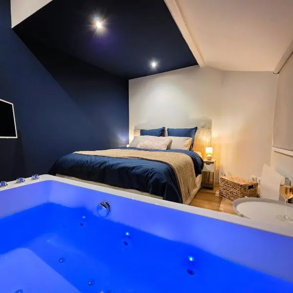 Suite balnéo à 15 min de Strasbourg，位于希尔蒂盖姆的酒店