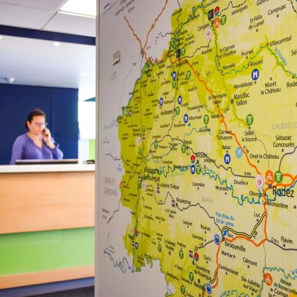 罗德兹宜必思快捷酒店，位于罗德兹的酒店