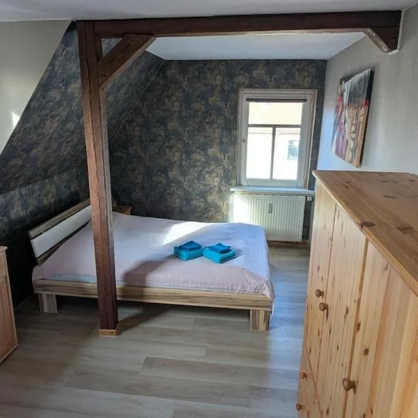 Ruhiges Dachgeschoss-Apartment im Südosten von Dresden，位于德累斯顿的酒店