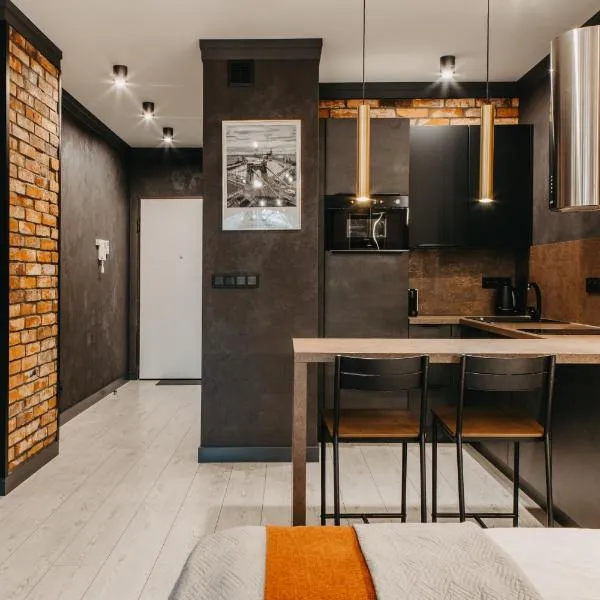 Walońska 19 - Luxury Loft Apartment - siłownia, sauna - Wrocław - Fair Rentals，位于弗罗茨瓦夫的酒店