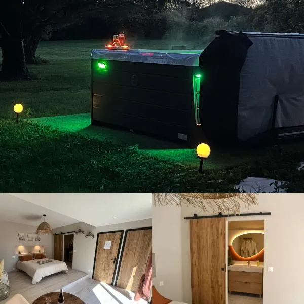Chambre d'hôte Mélusine - Spa Illimité - Nature - Les Fées des Chênes，位于Salvagnac的酒店