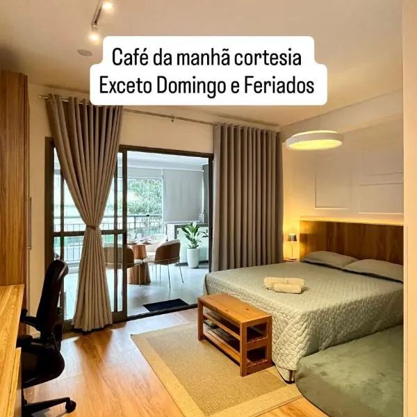 Apartamento Giardino Maia, Café da Manhã cortesia em dias úteis，位于瓜鲁柳斯的酒店