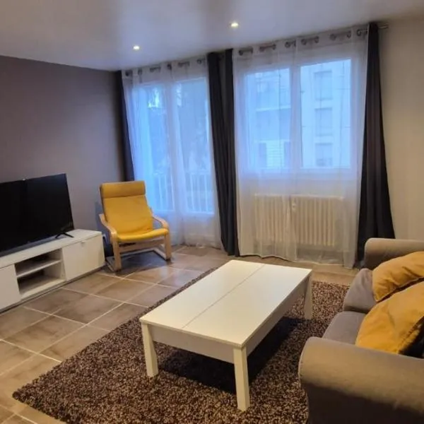3 chambres dans grand T4 Proche Lac, ENTPE, Planétarium & Autoroute，位于沃昂夫兰的酒店