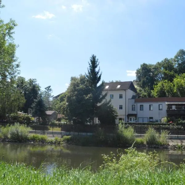 Pension Gasthaus zum Pegel，位于萨勒河畔瑙姆堡的酒店