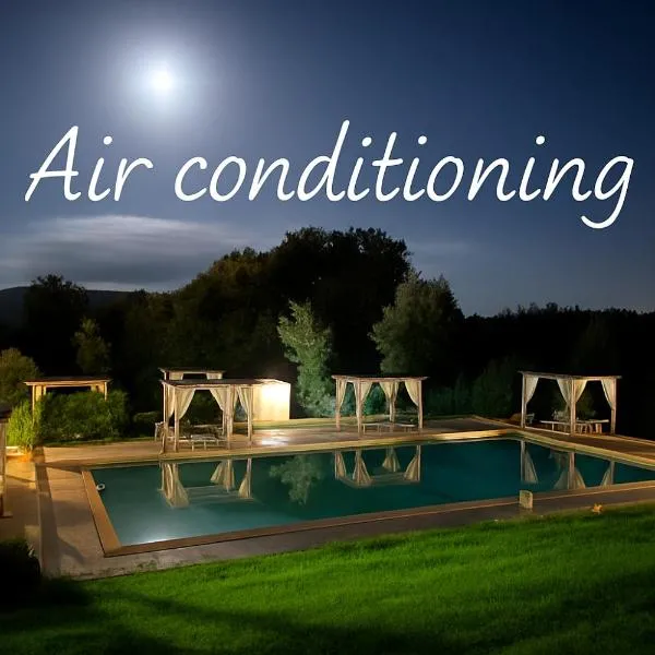 Agriturismo La Burraia vicino a San Gimignano-Air conditioning-EV wallbox，位于甘巴西泰尔梅的酒店