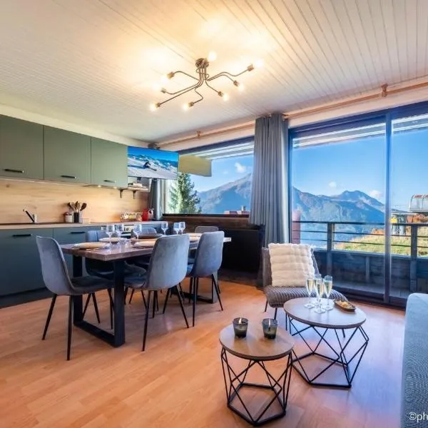 Ski aux pieds - Appt 33 m2 pour 6 pers- Rénové - Orcières Merlette 1850，位于奥尔西埃的酒店