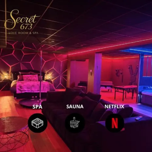 Secret 673 Love Room et Spa，位于Évans的酒店