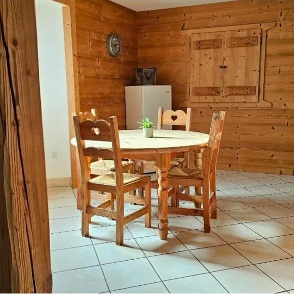 Le Banc Des Seilles，位于Bonvillard的酒店