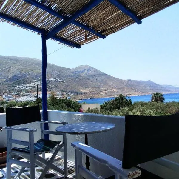 Elia - Studios Amorgos - near the sea，位于阿吉亚利的酒店