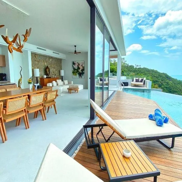 Anzhu Seamate Villa Samui，位于拉迈的酒店