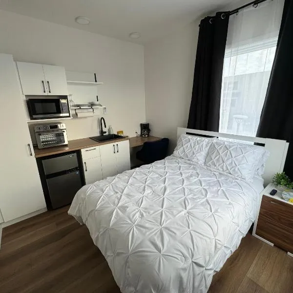 Loft Le Sommet，位于Amos的酒店