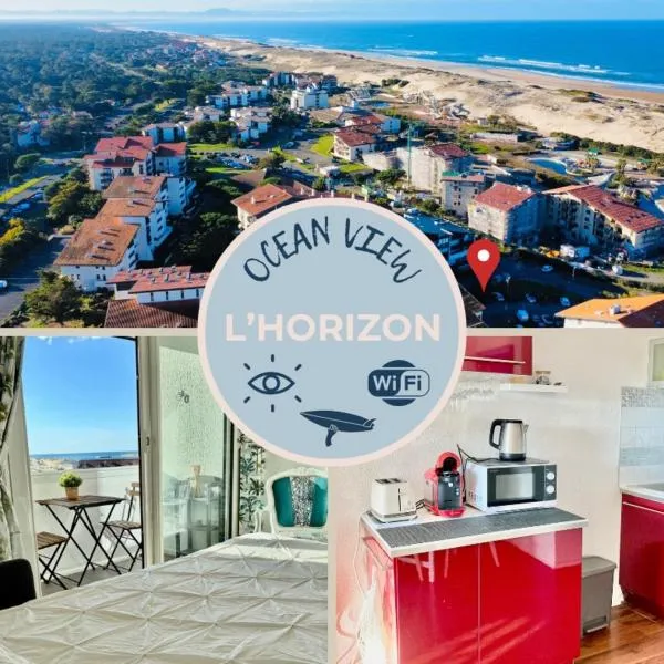 SEA view from BED 100M Beach, Free Parking, Surf，位于塞尼奥斯的酒店