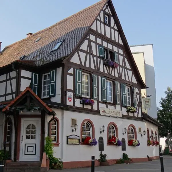 Hotel Schützenhof SPA GARDEN，位于Bürstadt的酒店