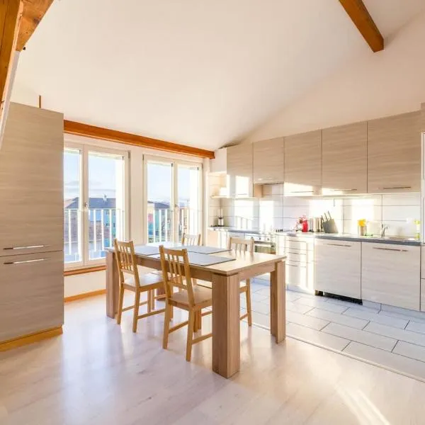 Thun Center Apartment Close to Lake and Shops，位于图恩的酒店