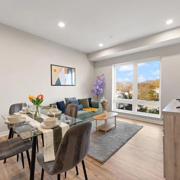 Union Market Lux 2BD Condo，位于华盛顿的酒店