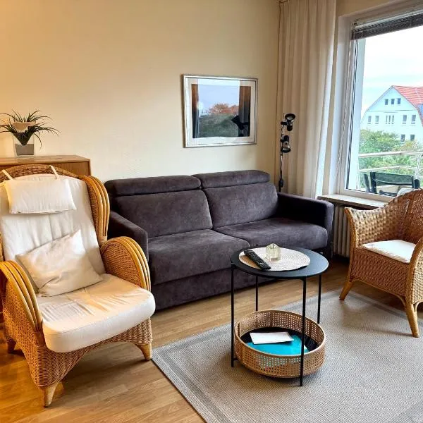 Dünenschlösschen 22，位于万根沃格的酒店