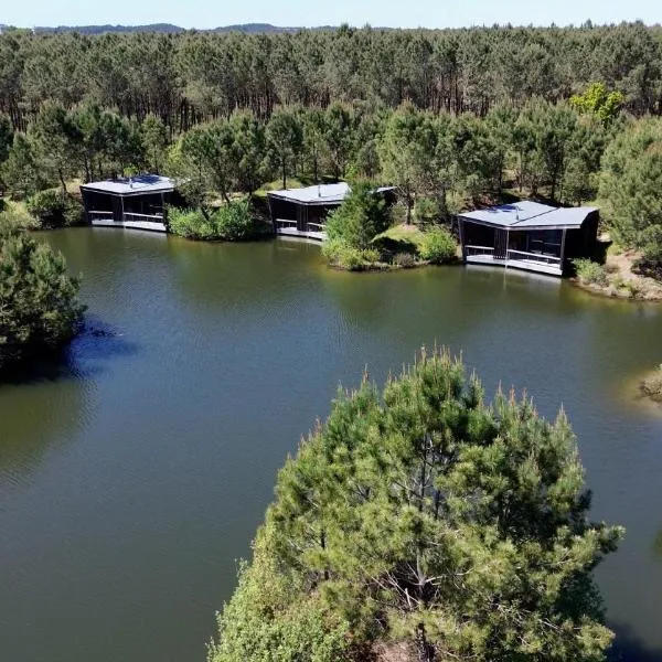 Les Échasses Golf & Surf Eco Lodge，位于Saubion的酒店