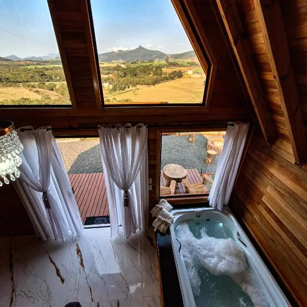 Cabanas Céu e Mel - Cabana 01，位于邦雷蒂鲁的酒店