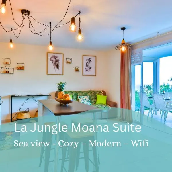 Blue Horizon - La Jungle Moana Suite - Vue Mer，位于帕皮提的酒店