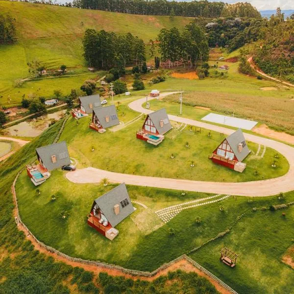 Chalés Laguna Alto Viçosa，位于新文达移民镇的酒店