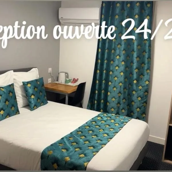 HOTEL DE LA PAIX Lyon Sud Givors，位于日沃尔的酒店