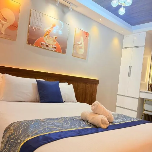 DJS Home Studio Gensan Netflix,free wifi,hot&cold shower,near Airport，位于桑托斯将军城的酒店