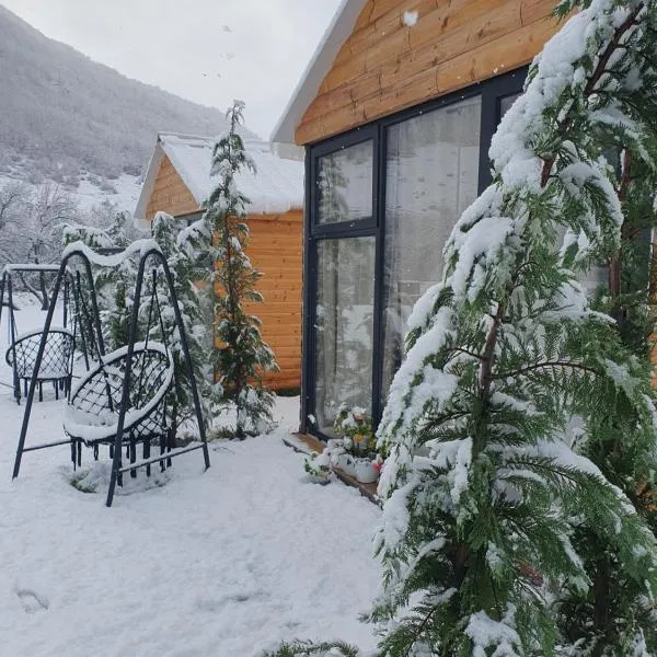 Boga Cabins，位于Bogë的酒店