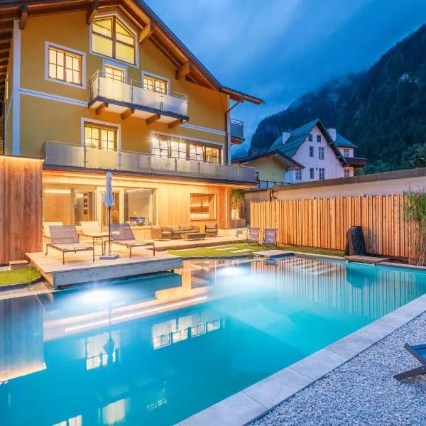 AlpinSpa zur Post Apartment - Bergbahn im Sommer 2026 inklusive，位于巴德加斯坦的酒店