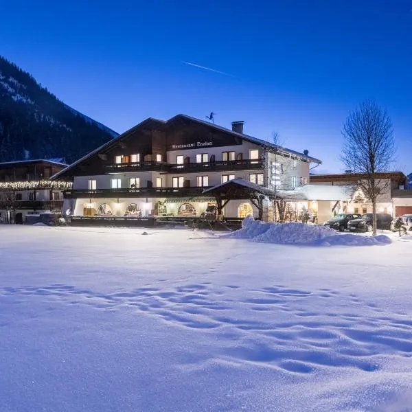 Gasthof Restaurant Pizzeria Enzian - Sommerbergbahnen inklusive，位于坦海姆的酒店