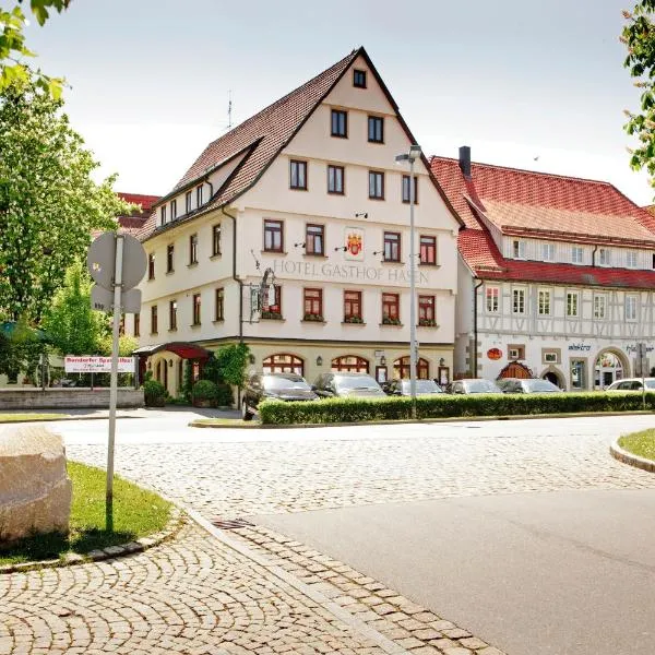 哈森指环旅馆，位于Nufringen的酒店