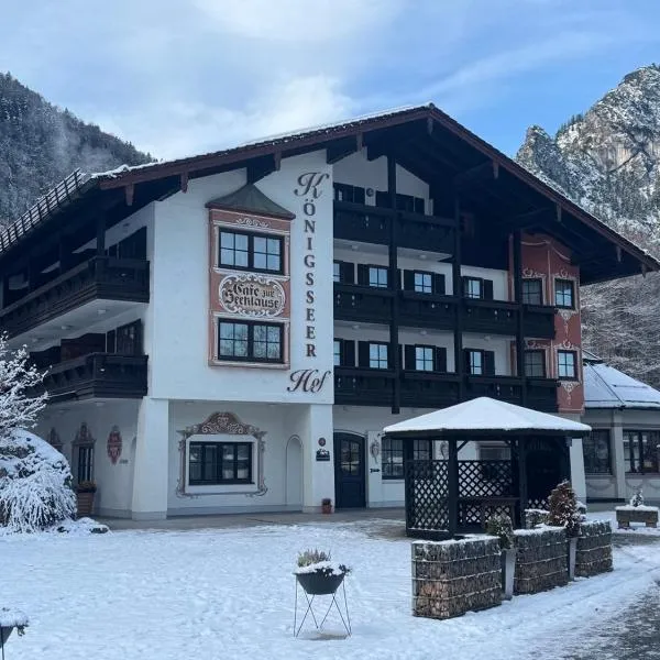 Ferienwohnung am Königssee，位于柯尼希斯湖畔舍瑙的酒店