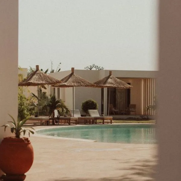 Kawga Hôtel，位于Ngaring的酒店